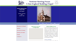 Desktop Screenshot of newtownmeetinghouse.com